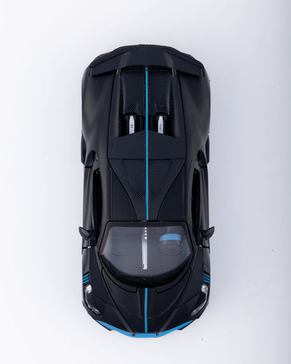 Bugatti Divo Diecast Black Car 1:24 Scale - Ignition Prime