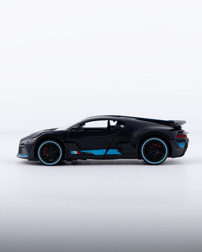 Bugatti Divo Diecast Black Car 1:24 Scale - Ignition Prime