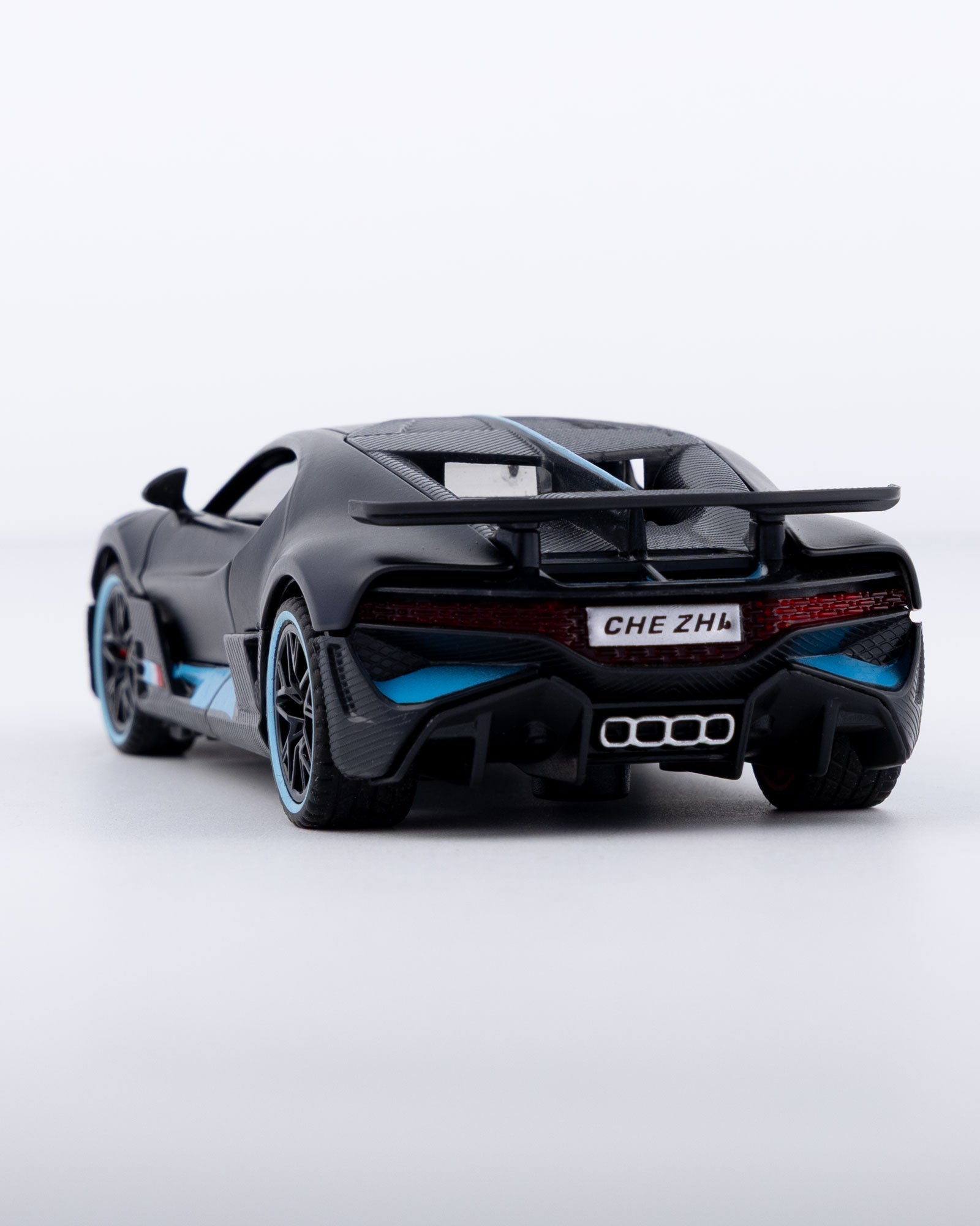 Bugatti Divo Diecast Black Car 1:24 Scale - Ignition Prime