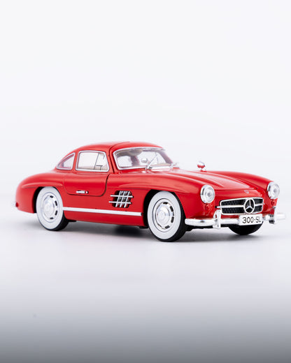 Mercedes-Benz 300SL Gullwing Diecast Red Car 1:24 Scale - Ignition Prime