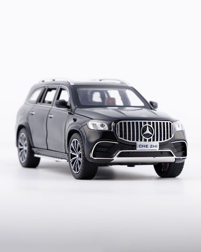 Mercedes-Benz GLS-Class AMG Diecast Black Car 1:24 Scale - Ignition Prime