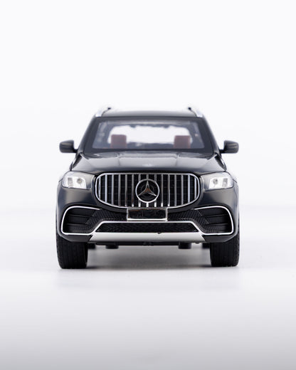 Mercedes-Benz GLS-Class AMG Diecast Black Car 1:24 Scale - Ignition Prime