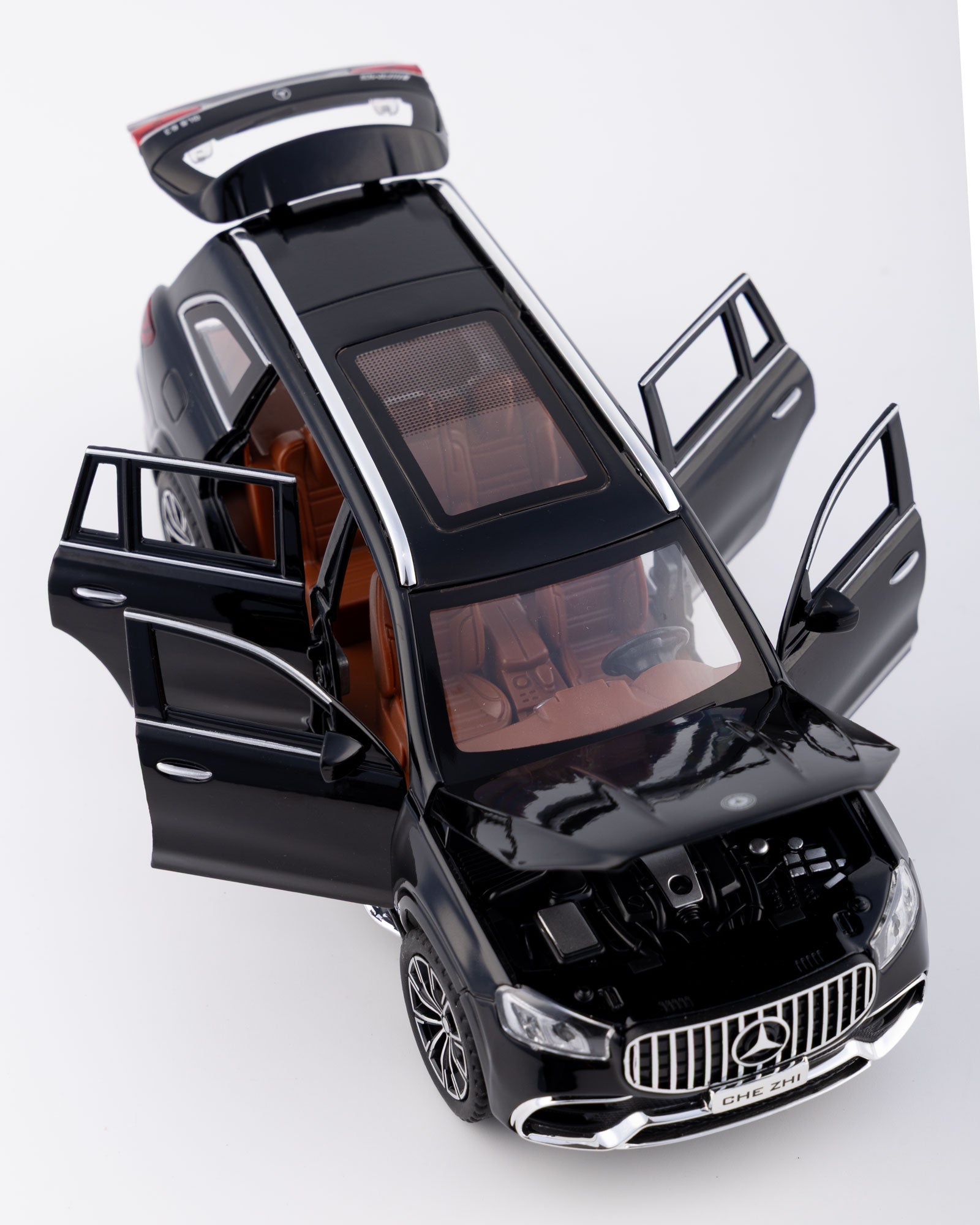 Mercedes-Benz GLS-Class AMG Diecast Black Car 1:24 Scale - Ignition Prime