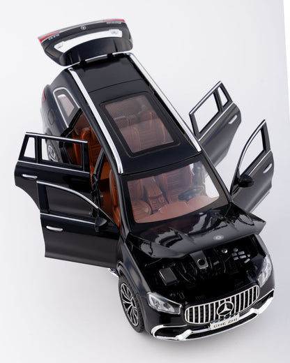 Mercedes-Benz GLS-Class AMG Diecast Black Car 1:24 Scale - Ignition Prime