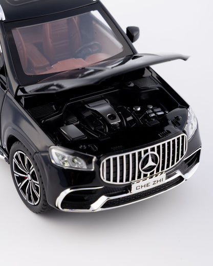 Mercedes-Benz GLS-Class AMG Diecast Black Car 1:24 Scale - Ignition Prime
