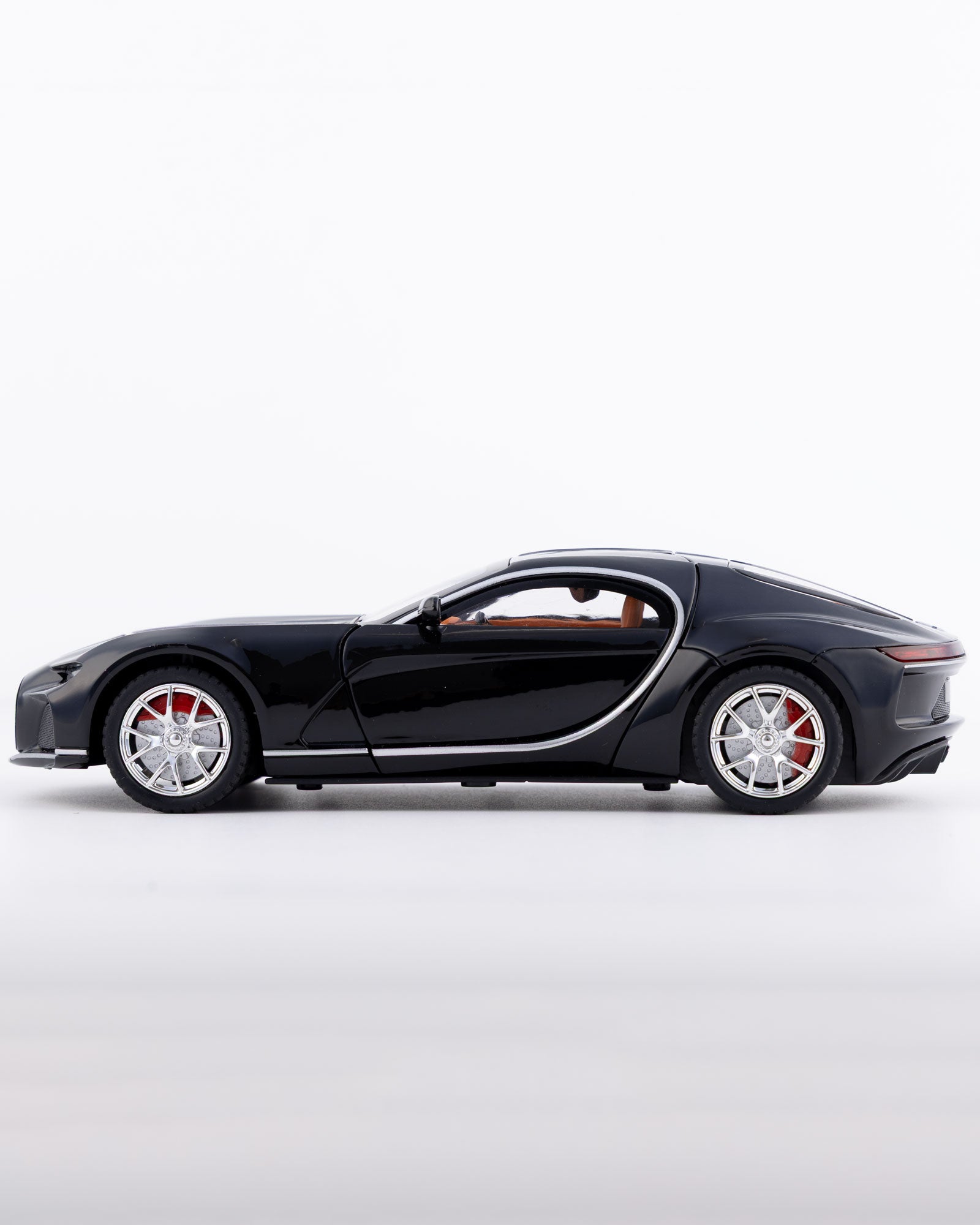 Bugatti La Voiture Noire Atlantic Diecast Black Car 1:24 Scale - Ignition Prime