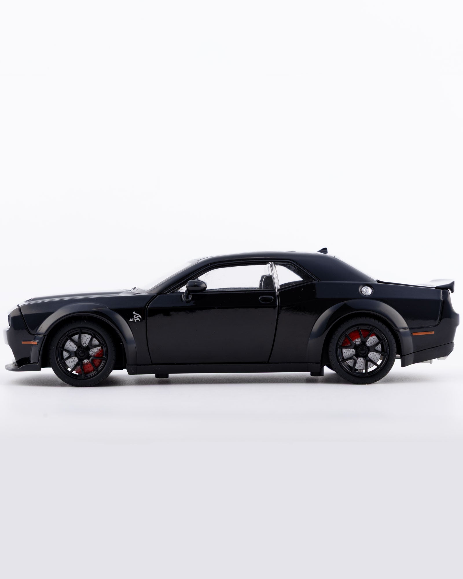 Dodge Challenger SRT Hellcat Widebody Diecast Black Car 1:24 Scale - Ignition Prime