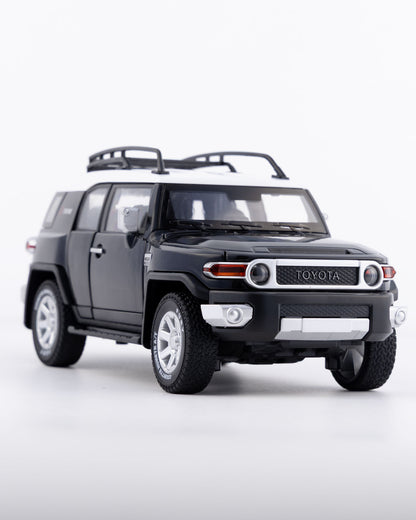 Toyota FJ Cruiser Diecast Black Car 1:24 Scale - Ignition Prime