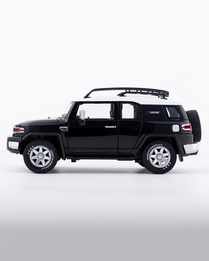 Toyota FJ Cruiser Diecast Black Car 1:24 Scale - Ignition Prime