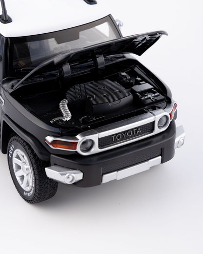Toyota FJ Cruiser Diecast Black Car 1:24 Scale - Ignition Prime