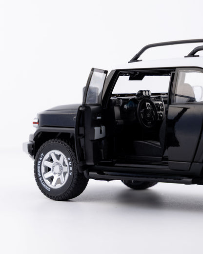 Toyota FJ Cruiser Diecast Black Car 1:24 Scale - Ignition Prime