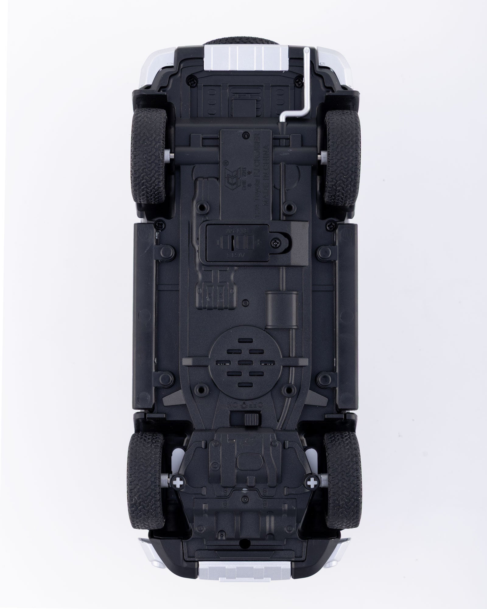Toyota FJ Cruiser Diecast Black Car 1:24 Scale - Ignition Prime