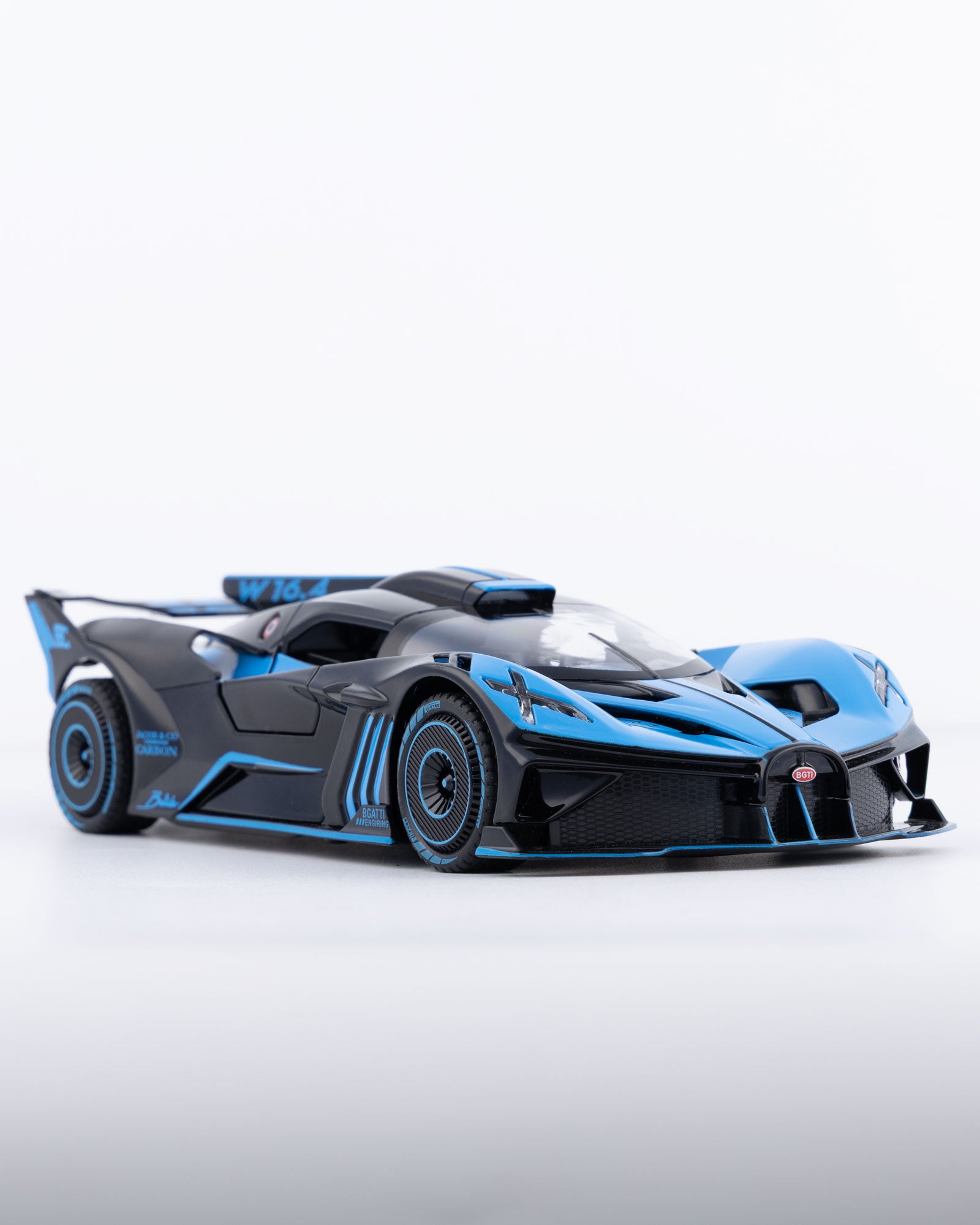 Bugatti Bolide Diecast Blue Car 1:24 Scale - Ignition Prime