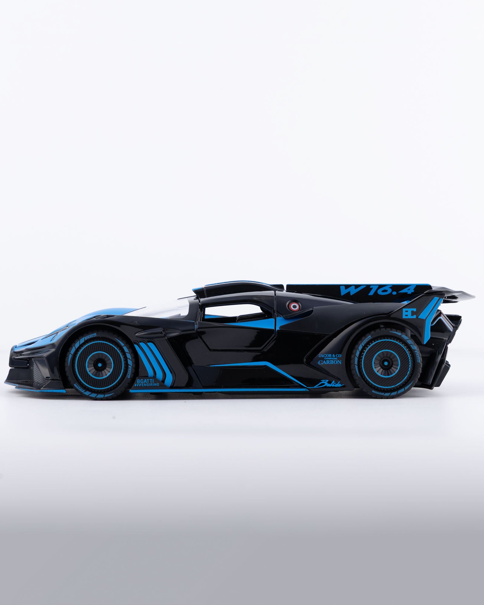 Bugatti Bolide Diecast Blue Car 1:24 Scale - Ignition Prime