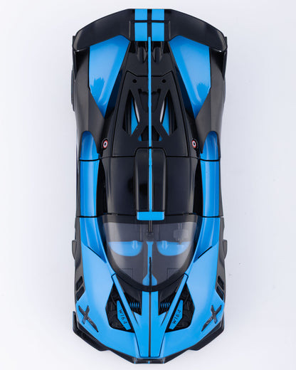 Bugatti Bolide Diecast Blue Car 1:24 Scale - Ignition Prime