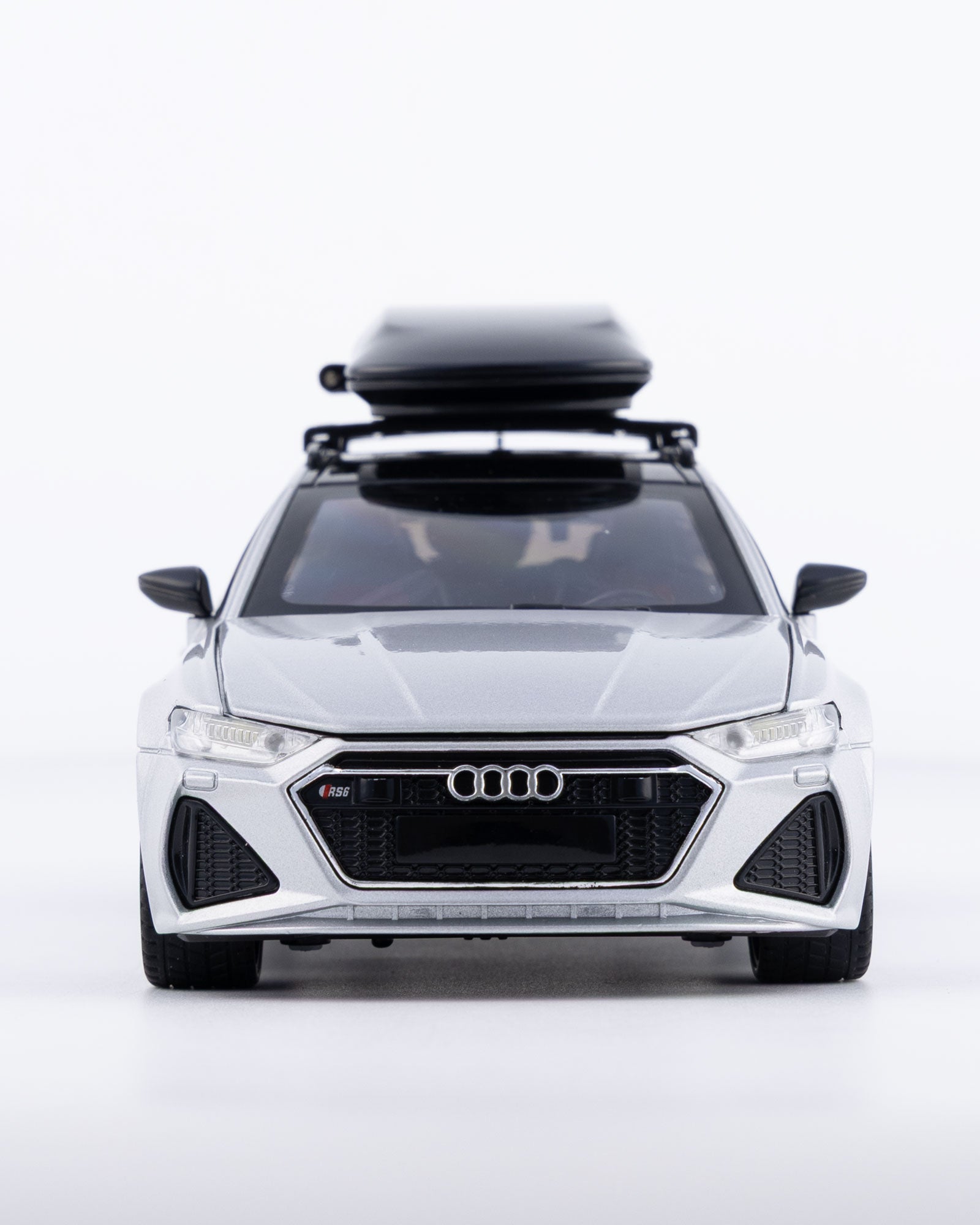 Audi RS6 Avant Diecast White Car 1:24 Scale - Ignition Prime
