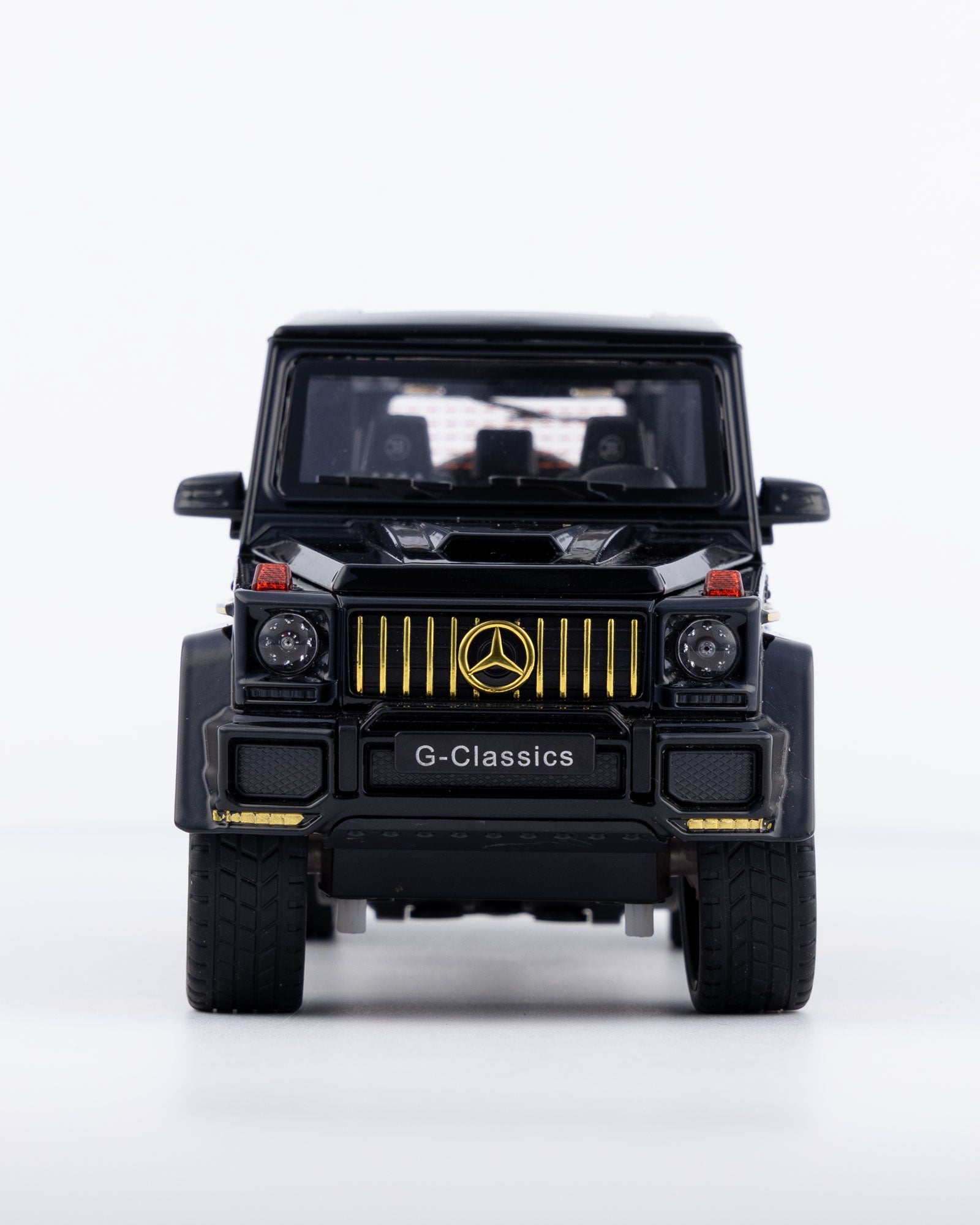 Mercedes-Benz G63 AMG V12 G-Class Diecast Black Car 1:24 Scale - Ignition Prime