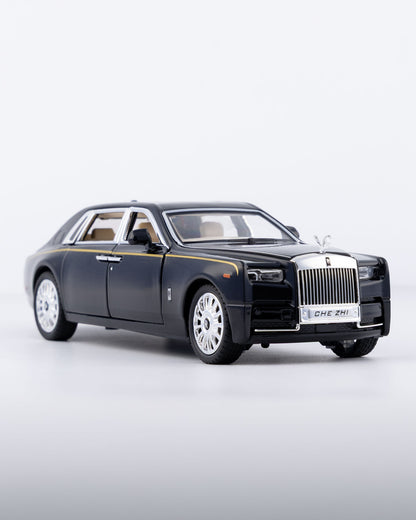 Rolls-Royce Phantom Diecast Silver Car 1:24 Scale - Ignition Prime