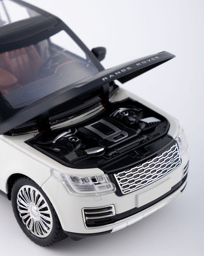 Range Rover L405 Diecast White Car 1:24 Scale - Ignition Prime