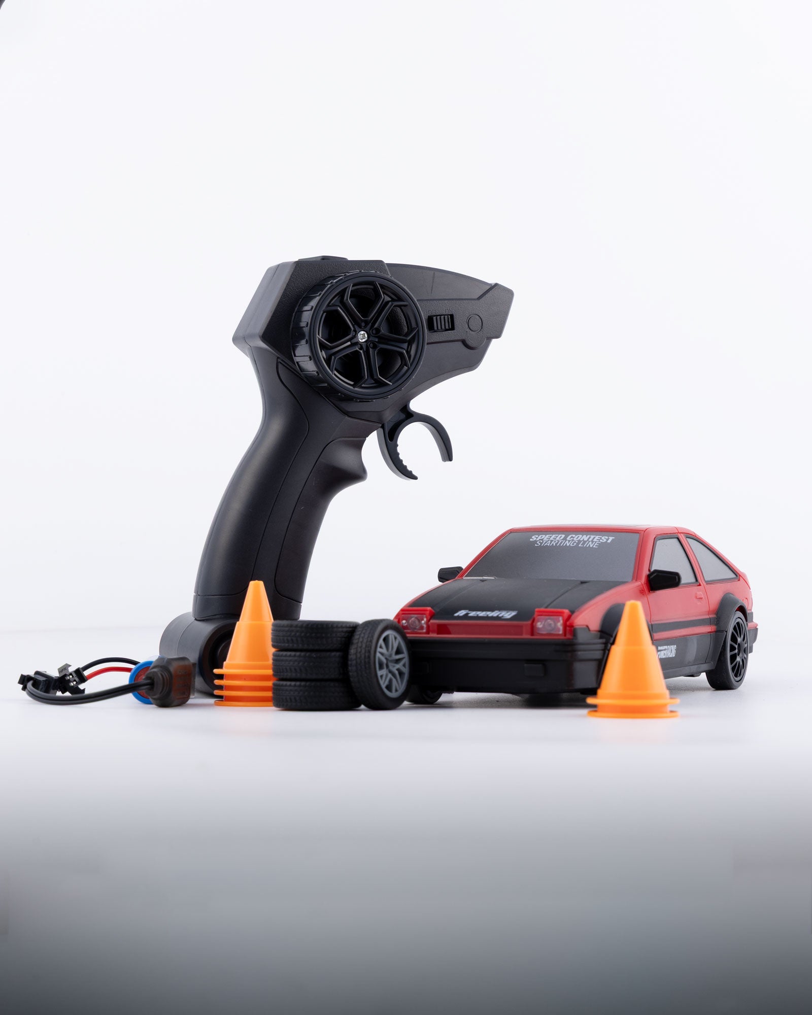 Red Edition with Remote & Accessories Car 1:24 Scale - Ignition Prime