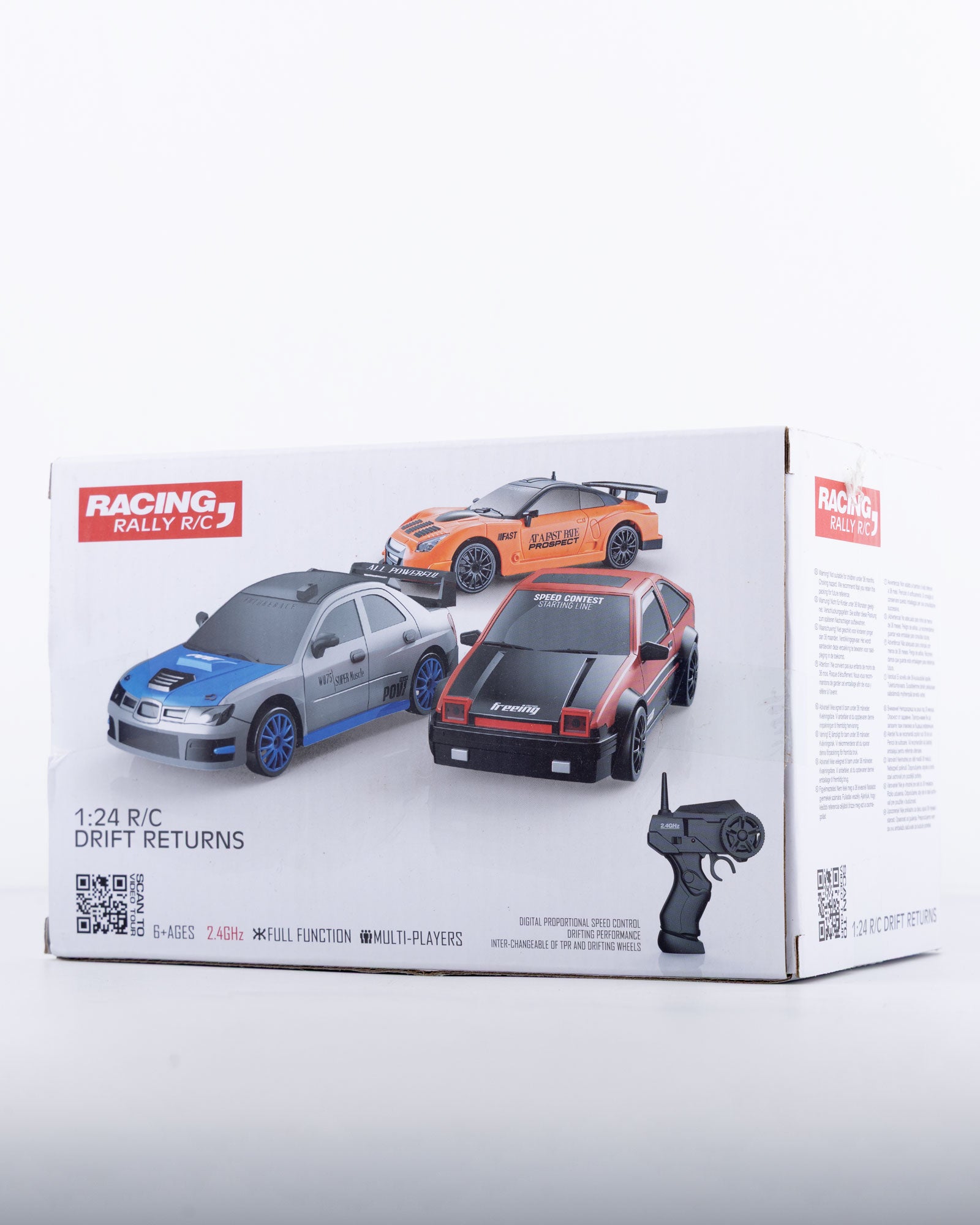 White & Black Editions with Remote & Accessories Car 1:24 Scale - Ignition Prime