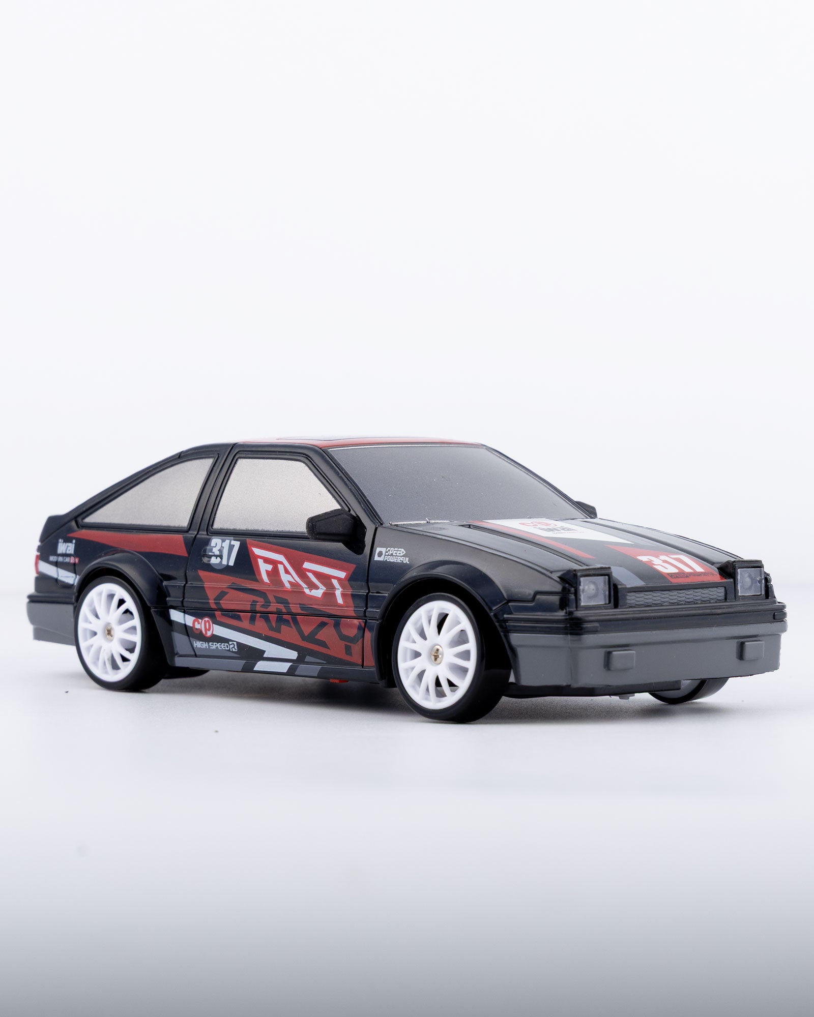 Black Racing Edition with Remote & Accessories Car 1:24 Scale - Ignition Prime