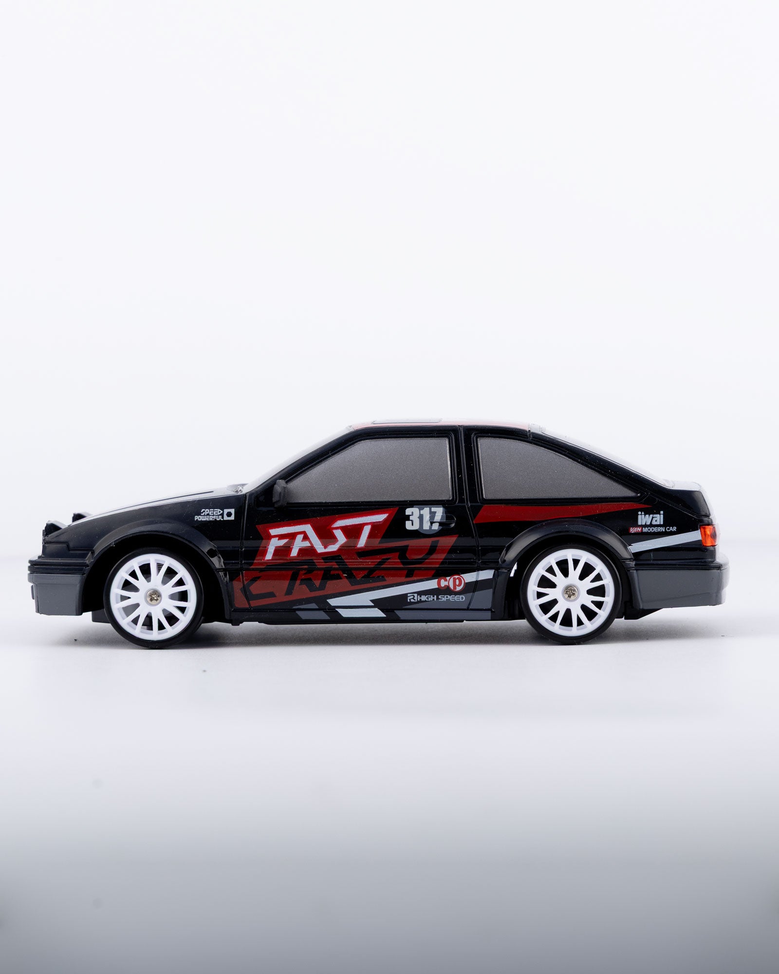 Black Racing Edition with Remote & Accessories Car 1:24 Scale - Ignition Prime