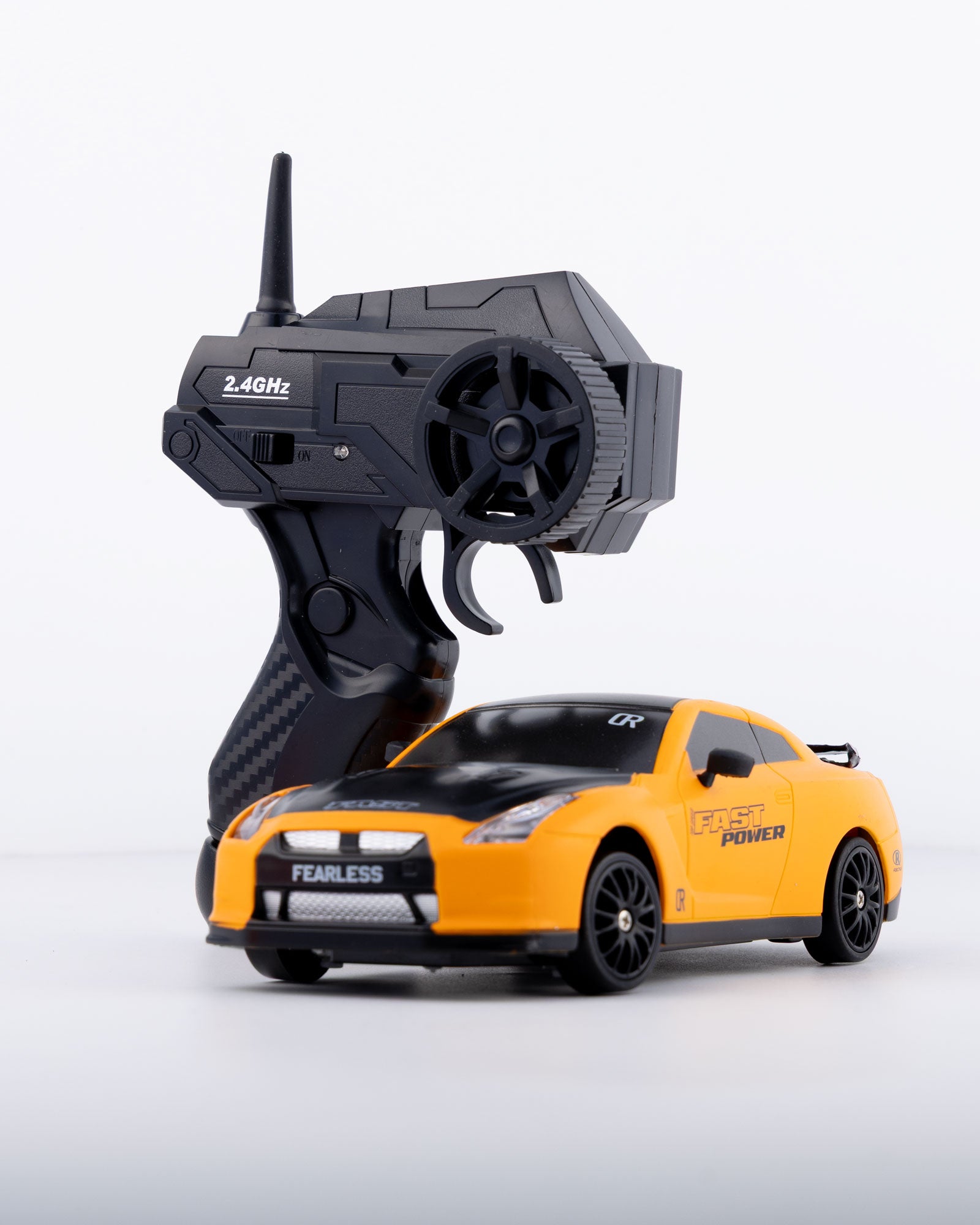 Fearless Orange Edition with Remote & Accessories Car 1:24 Scale - Ignition Prime