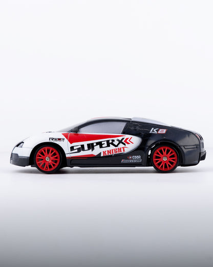 SuperX Bugatti Style with Remote & Accessories Car 1:24 Scale - Ignition Prime