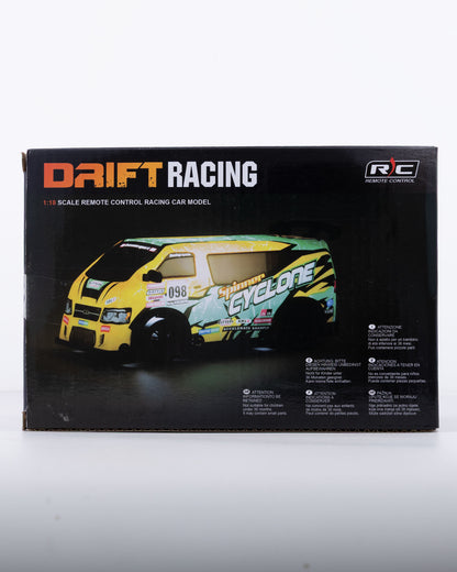Drift Van Spinner Cyclone with Remote & Accessories Car 1:18 Scale - Ignition Prime
