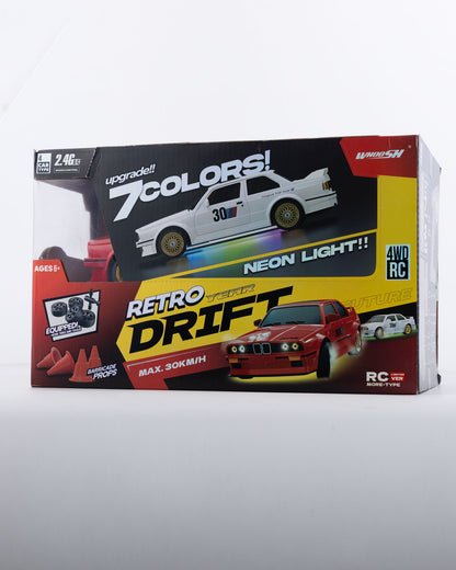 BMW Classic Red with Remote & Accessories Car 1:18 Scale - Ignition Prime