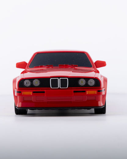 BMW Classic Red with Remote & Accessories Car 1:18 Scale - Ignition Prime