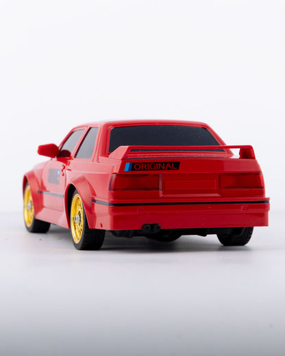 BMW Classic Red with Remote & Accessories Car 1:18 Scale - Ignition Prime