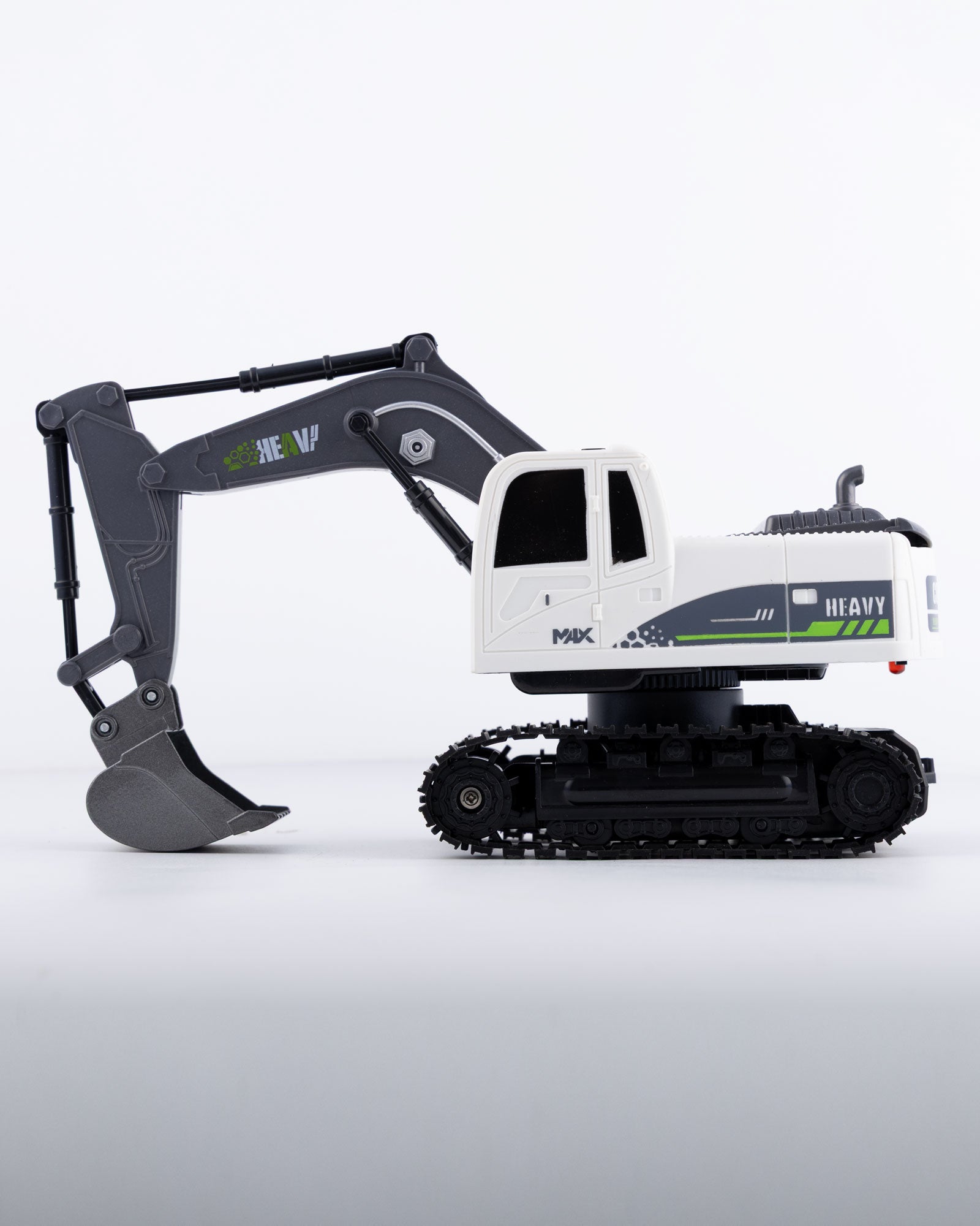 RC Heavy Construction Excavator with Remote & Accessories Car 1:18 Scale - Ignition Prime