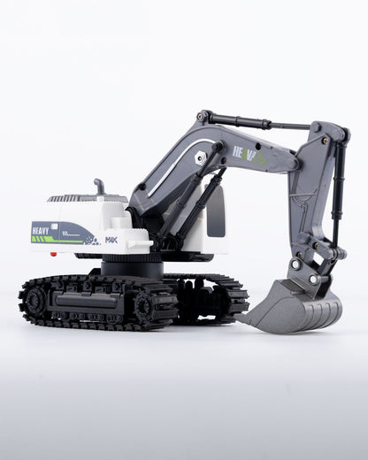 RC Heavy Construction Excavator with Remote & Accessories Car 1:18 Scale - Ignition Prime